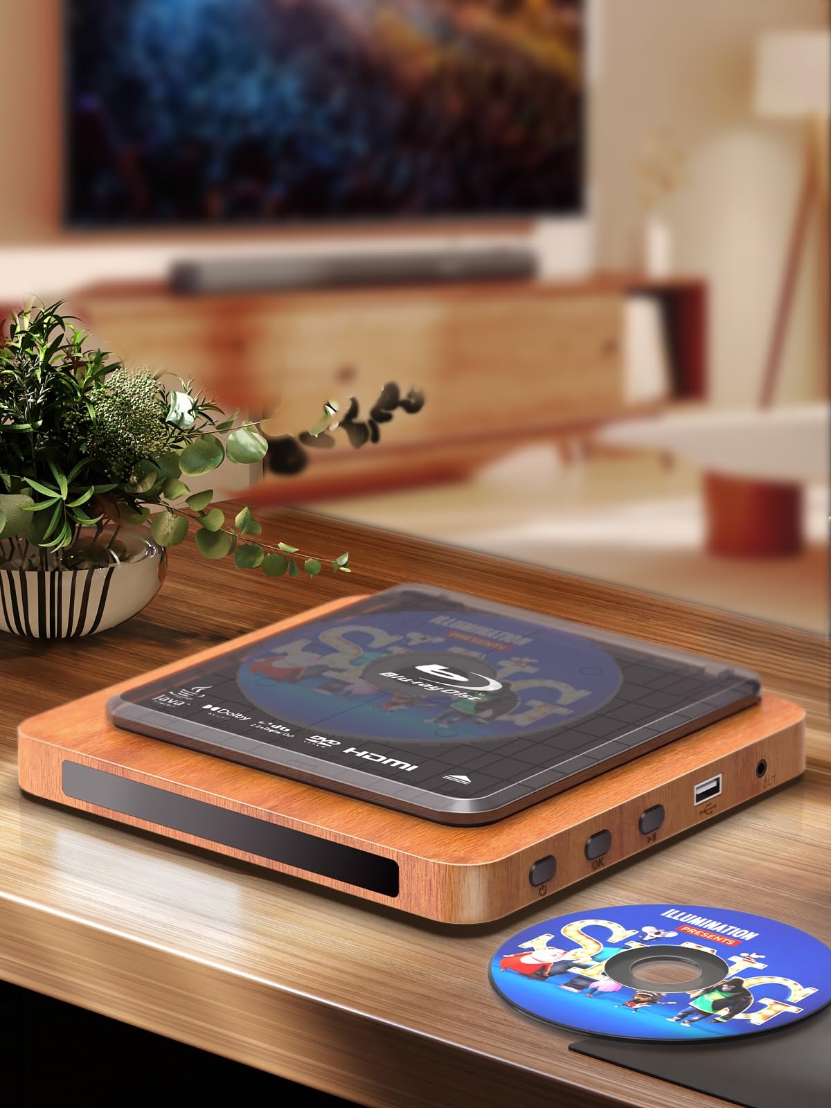 Blu-ray Player with HDMI/AV Cables & Remote G632539