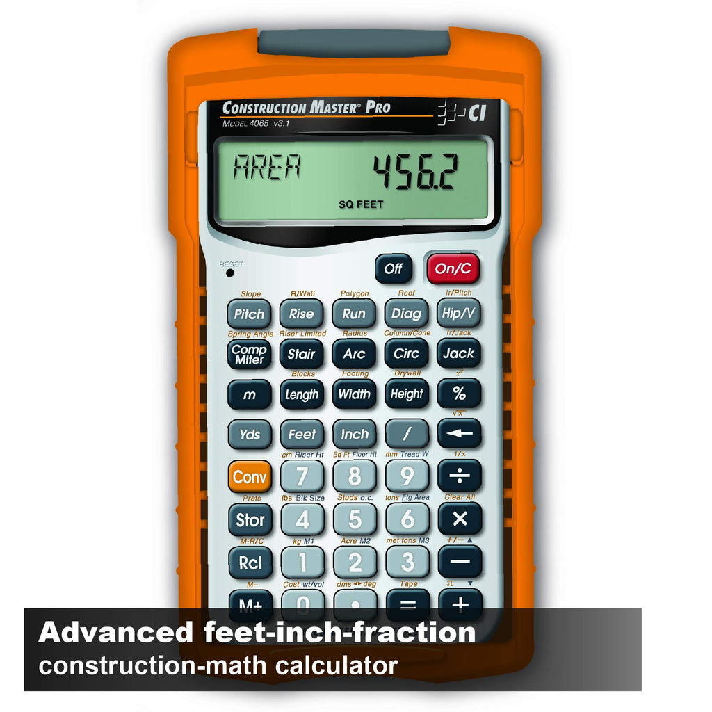 Construction Calculator with Trig Tool G2232