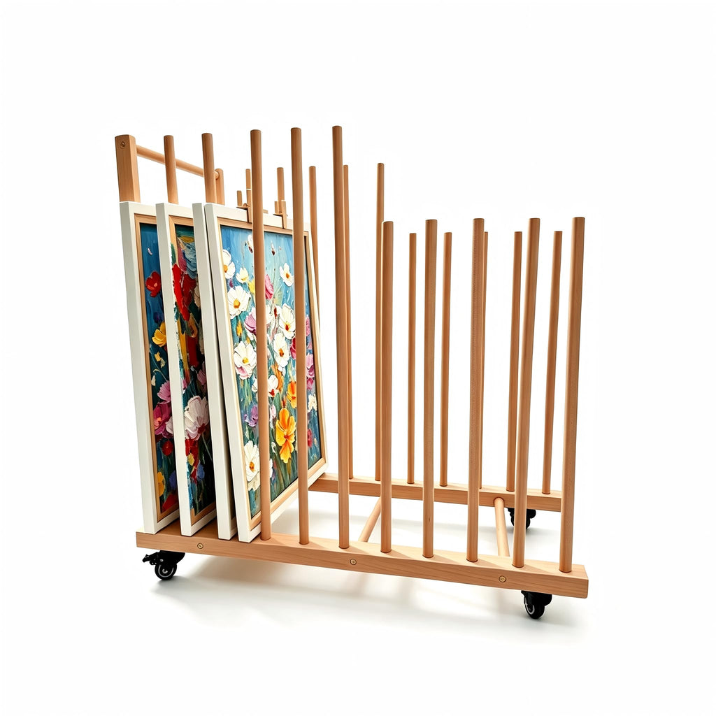 Art Storage Rack with Wheels Z2110