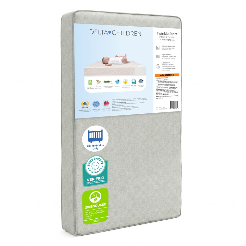 3-Inch Mini Portable Crib Mattress B92231