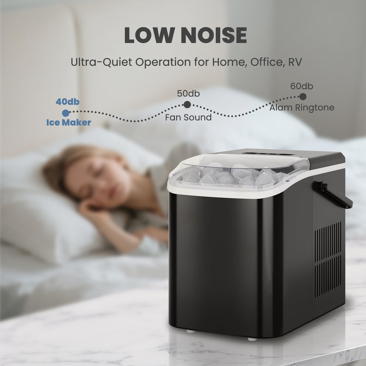 Portable Countertop Ice Maker L514874
