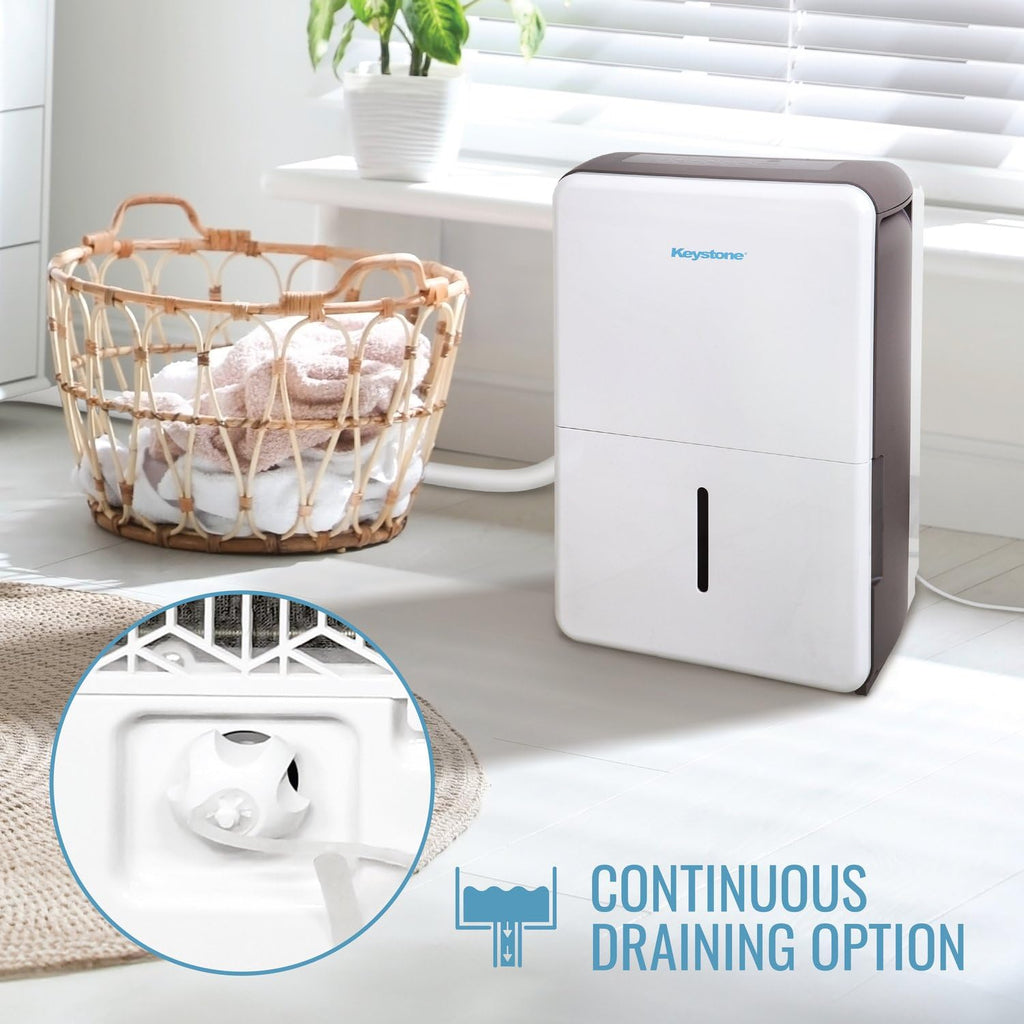 50-Pint Portable Dehumidifier with Auto-Shutoff and Timer R5077