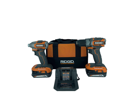 18V Brushless Cordless Hammer Drill and Impact Driver Combo Kit C5252