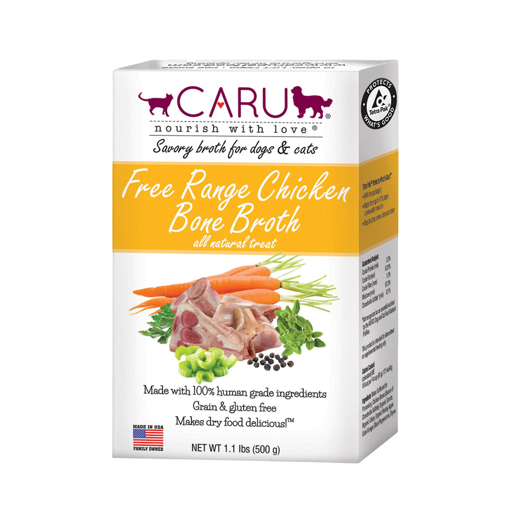 Free Range Chicken Bone Broth for Dogs and Cats 1.1 Lbs Q73621