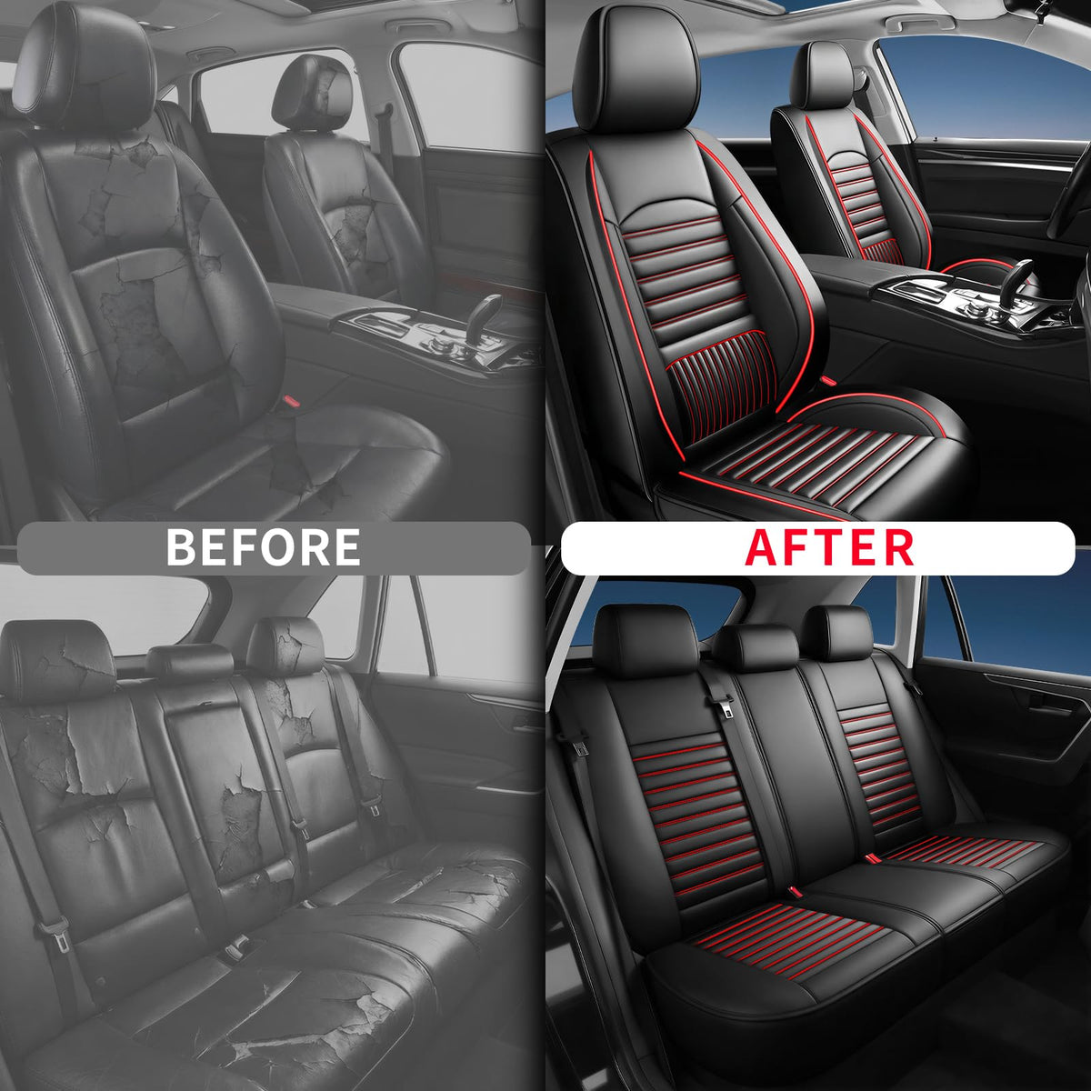 Car Seat Covers Full Set 5 Seat U2765