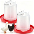2 Pack 2 Gallon Poultry Waterer N870