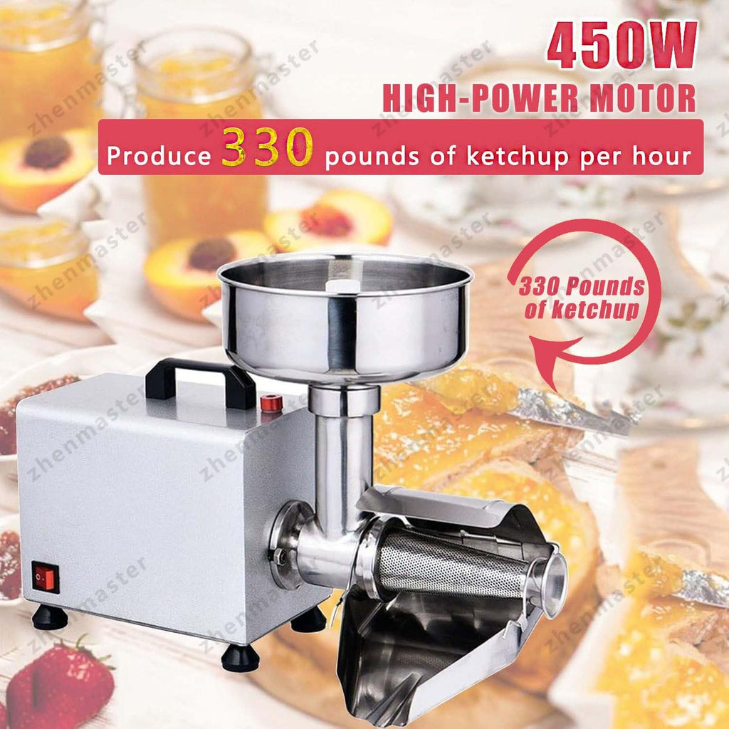 Stainless Steel Electric Tomato Strainer 450W Y816