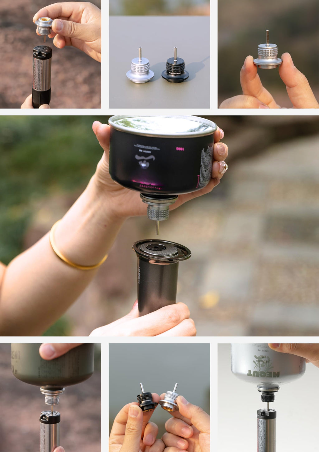 Cassette Canister to Butane Fill Adapter V3627
