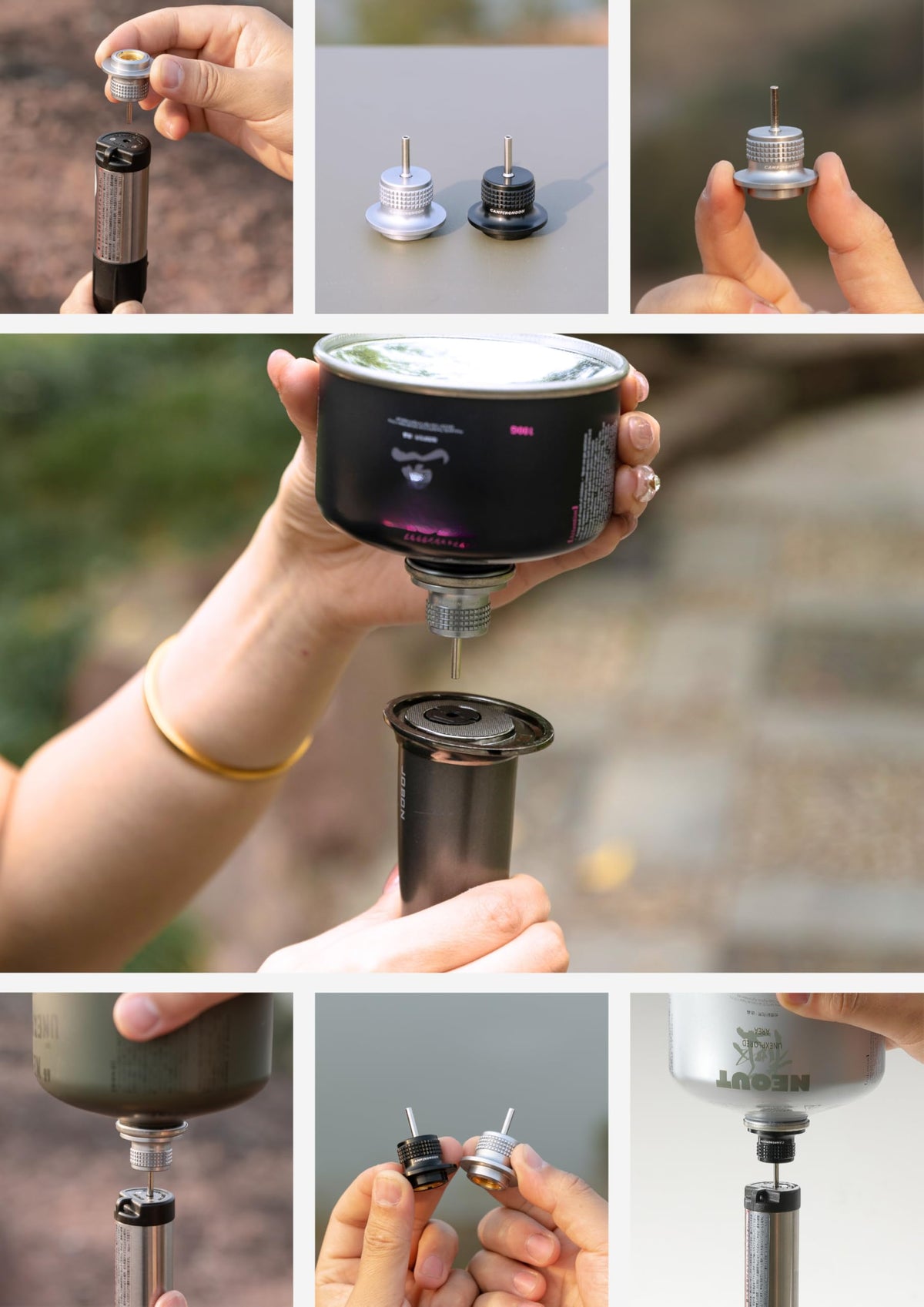 Cassette Canister to Butane Fill Adapter V3627