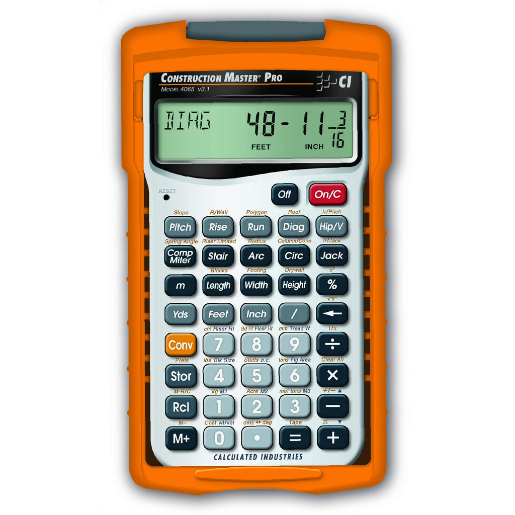 Construction Calculator with Trig Tool G2232
