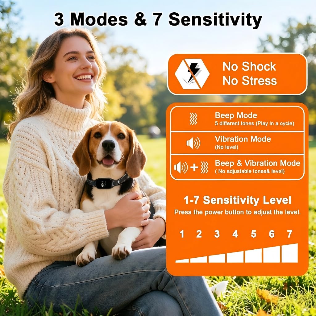 2 Pack Small Anti Barking Training Collar K329459