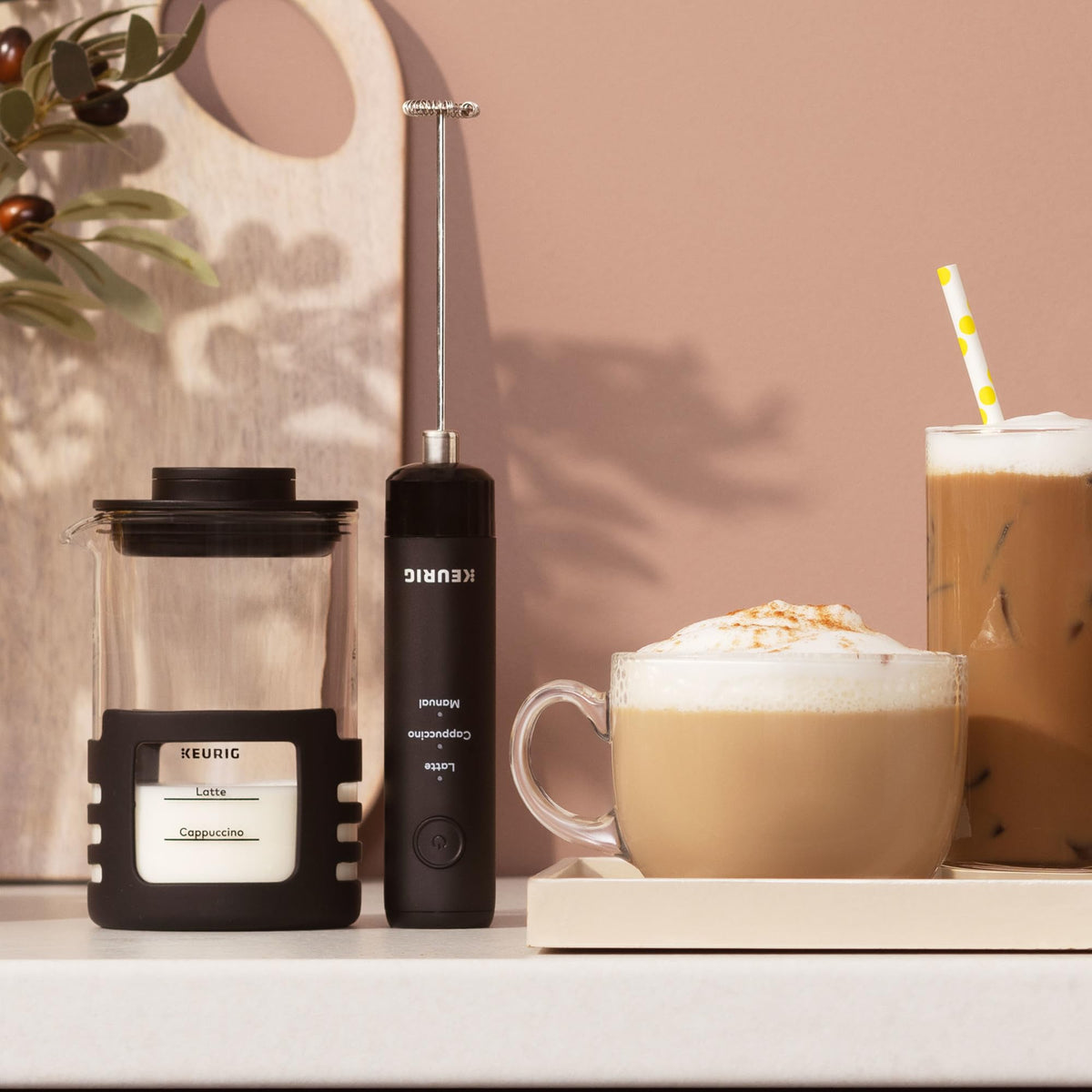 Rechargeable Handheld Milk Frother D945