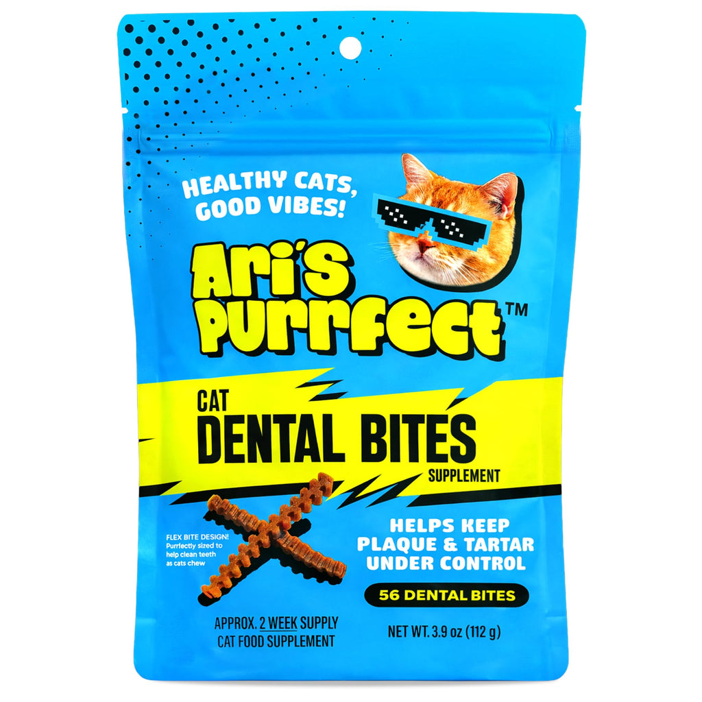 Cat Dental Chew Stick Bites Supplement with Taurine E5910