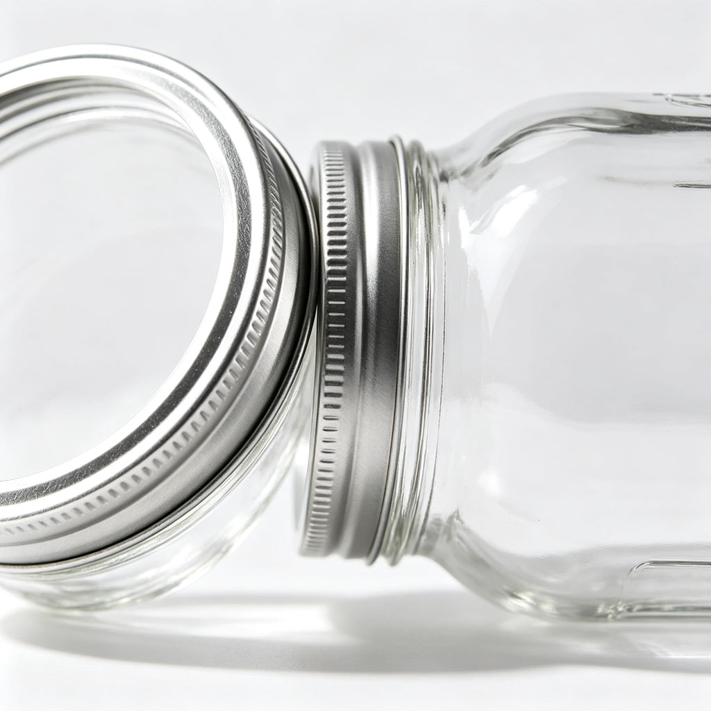 16Oz Regular Mouth Jars with Lids & Bands 12 Pack T99547