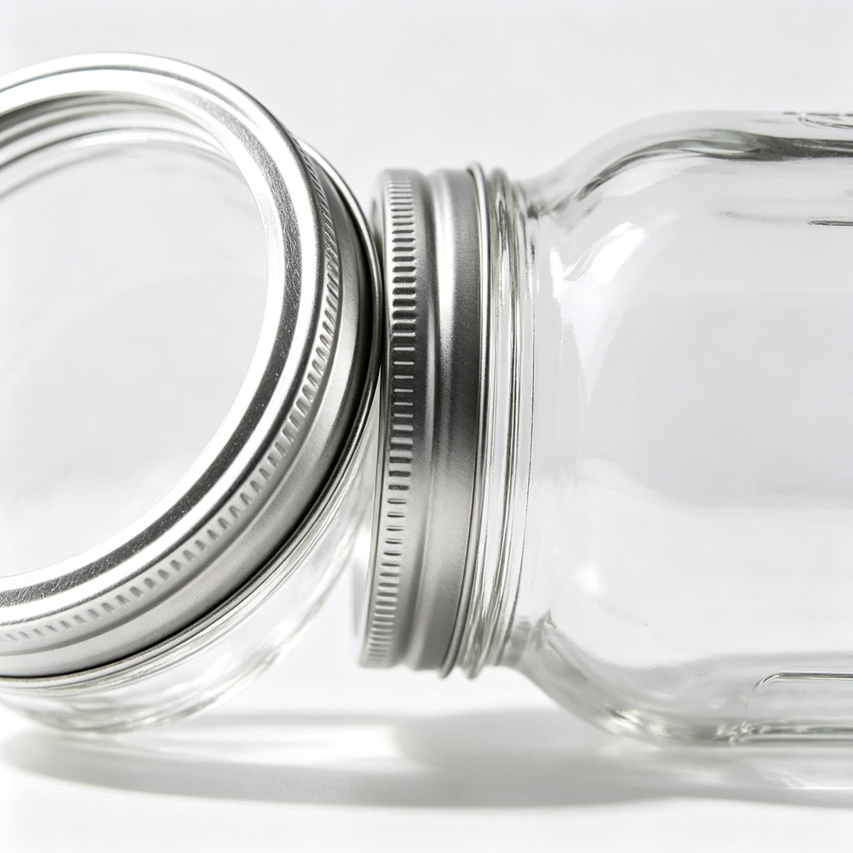 16Oz Regular Mouth Jars with Lids & Bands 12 Pack T99547