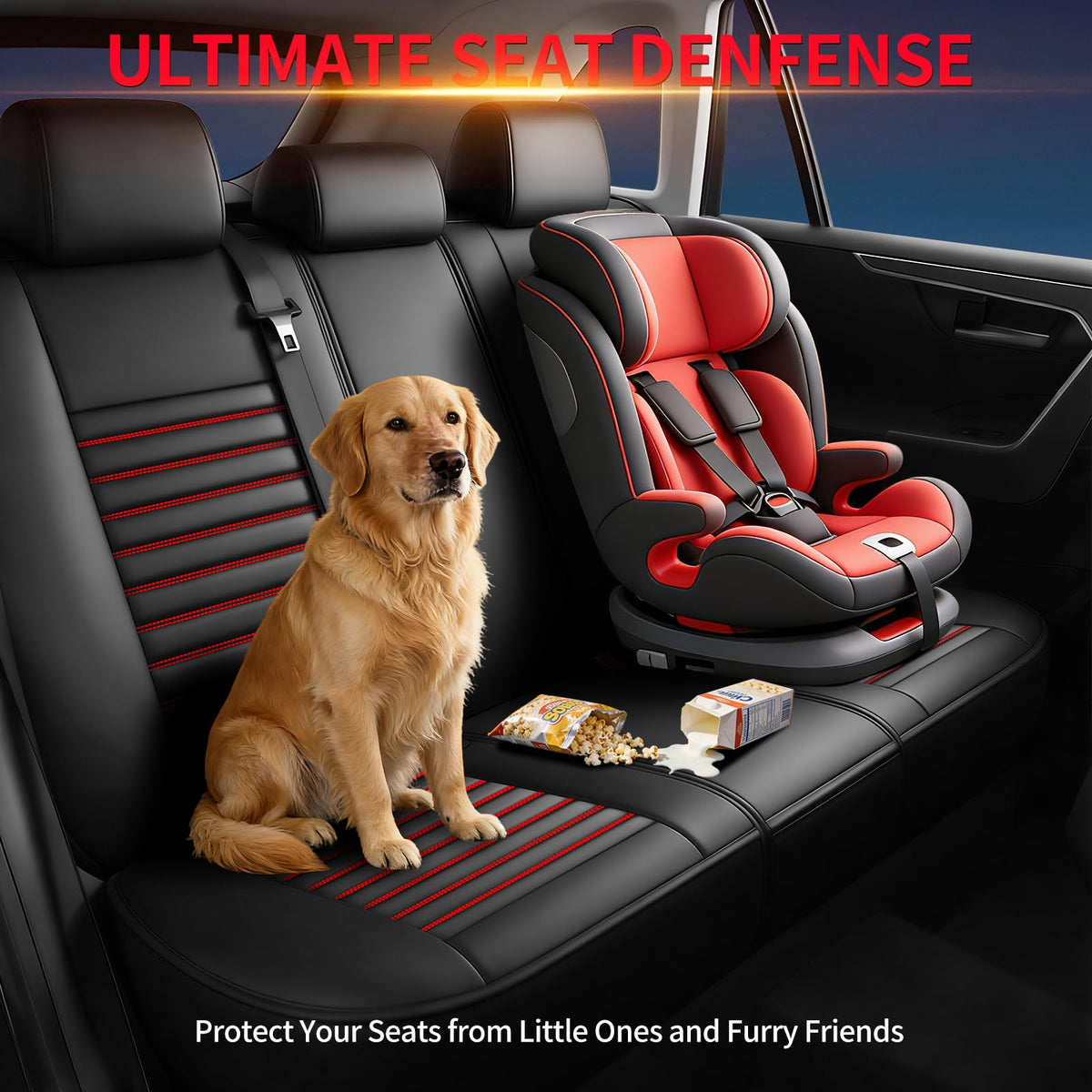 Car Seat Covers Full Set 5 Seat U2765