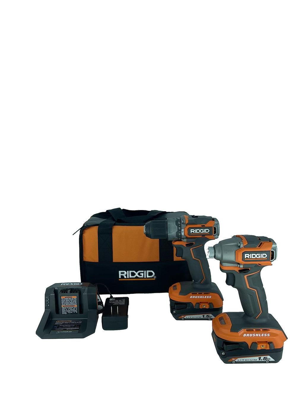 18V Brushless Cordless Hammer Drill and Impact Driver Combo Kit C5252