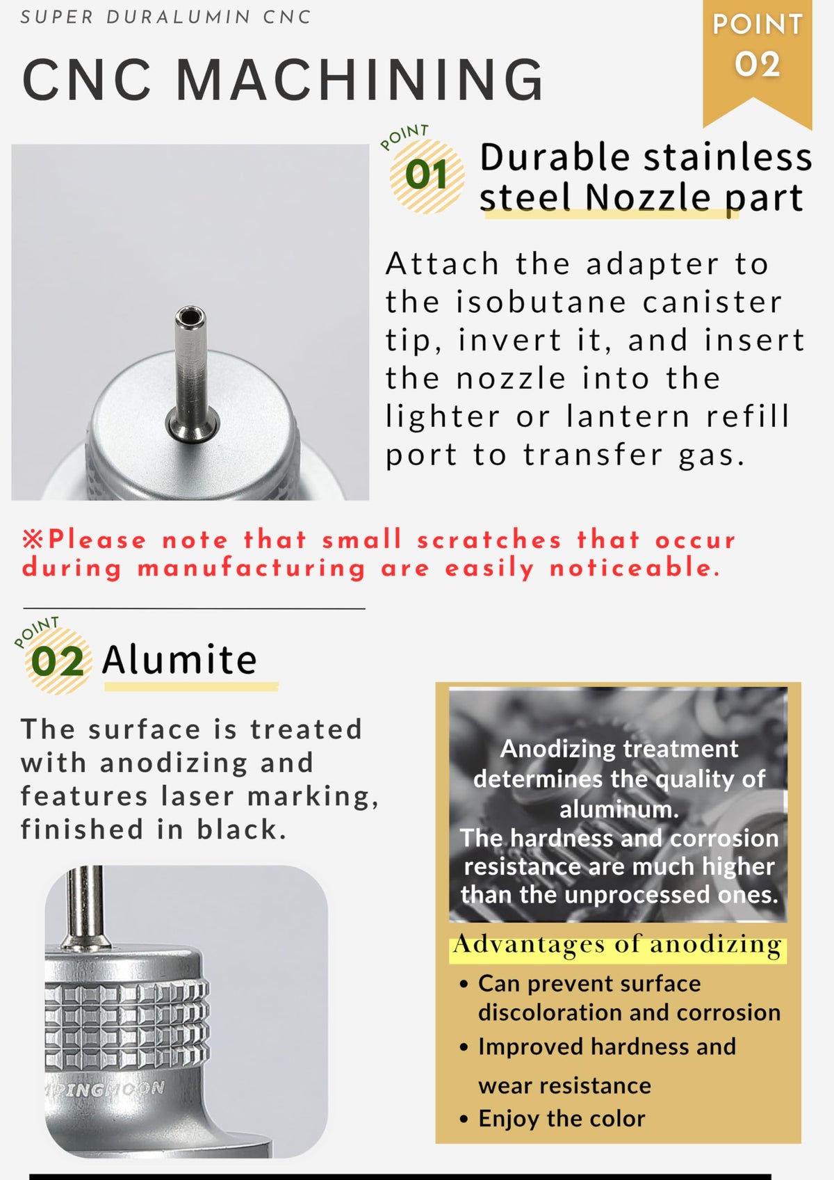 Cassette Canister to Butane Fill Adapter V3627