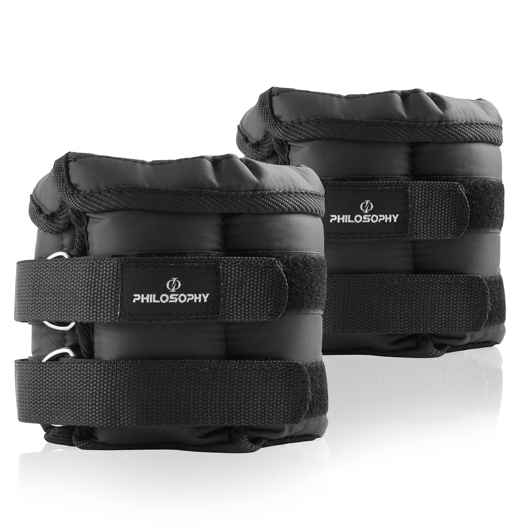 Adjustable Ankle Wrist Weights Pair with Removable Weights M488