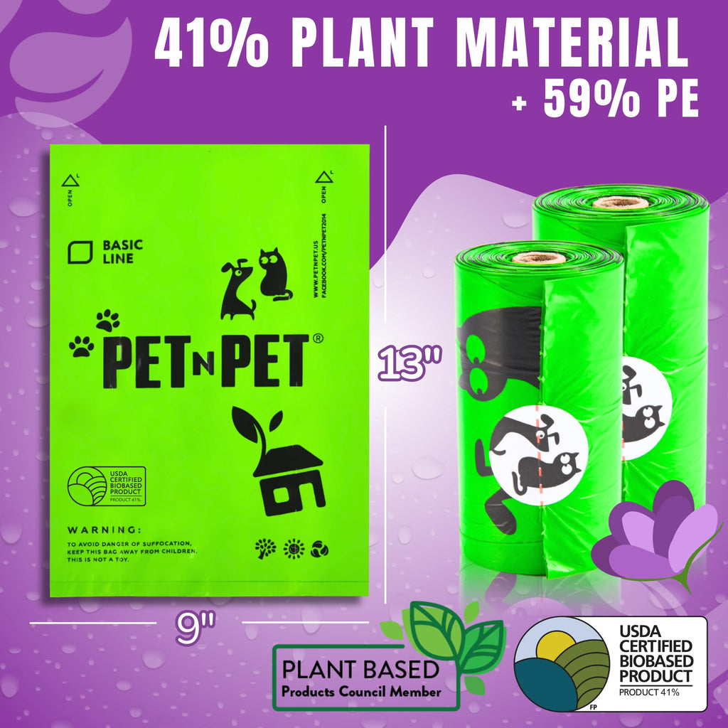 Lavender Scented Dog Poop Bags 1080 Count D33178