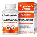 Organic Ashwagandha Root Powder 1950mg 90 Veggie Capsules A6788