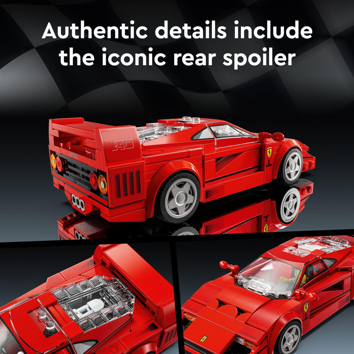 Toy Car Model Building Set with Driver Minifigure X465