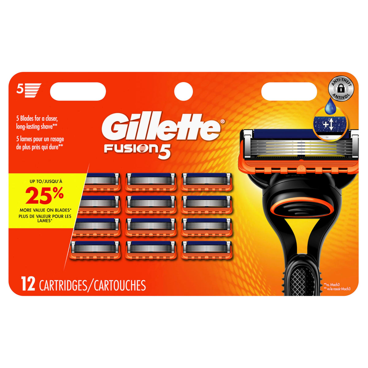 Razor Blades 12 Blade Refills X6587