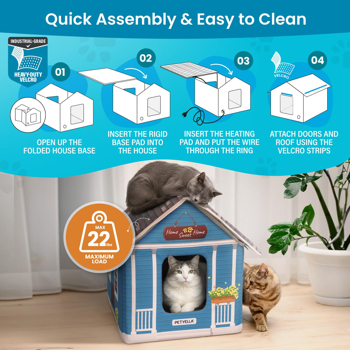 Heated Cat House Z94290
