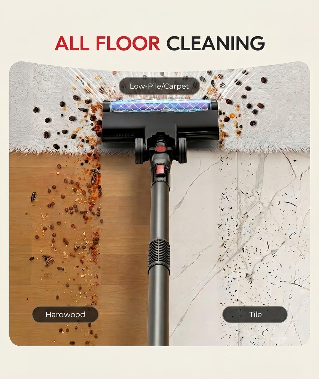 Cordless Vacuum Cleaner 40Kpa 45Min 6-in-1 B342966