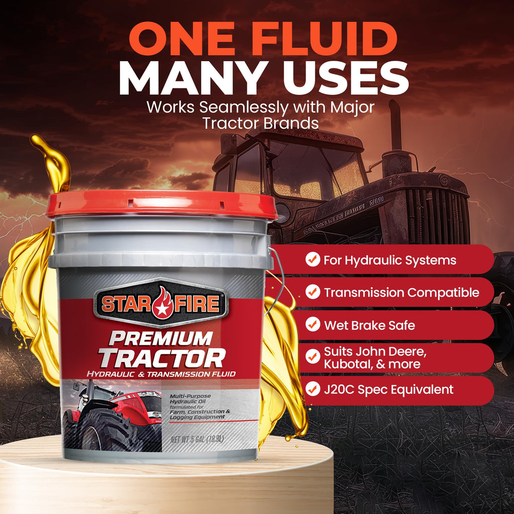 Tractor Hydraulic & Transmission Fluid 5 Gallon Pail S83733
