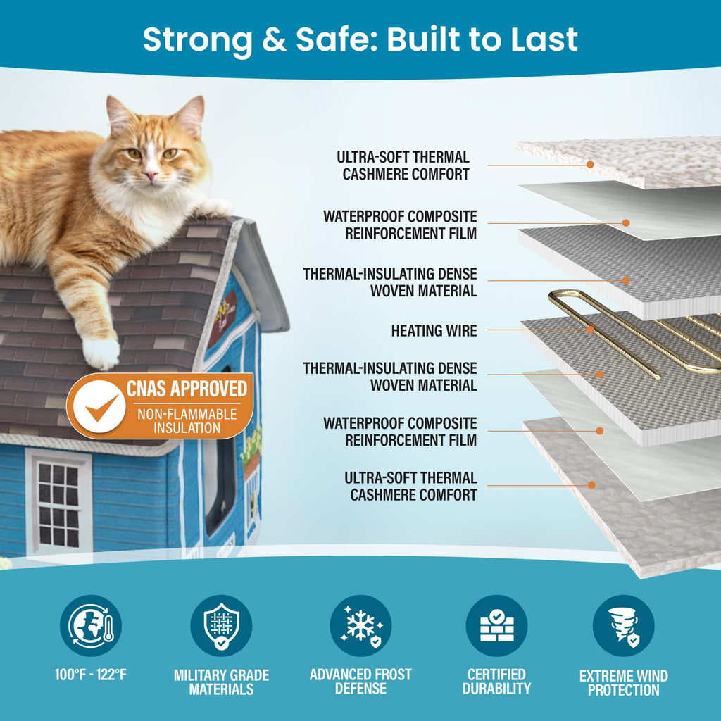 Heated Cat House Z94290
