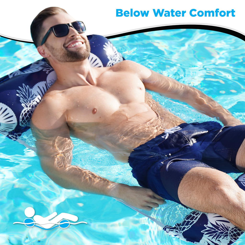 4-in-1 Inflatable Pool Hammock 4-Pack O310053