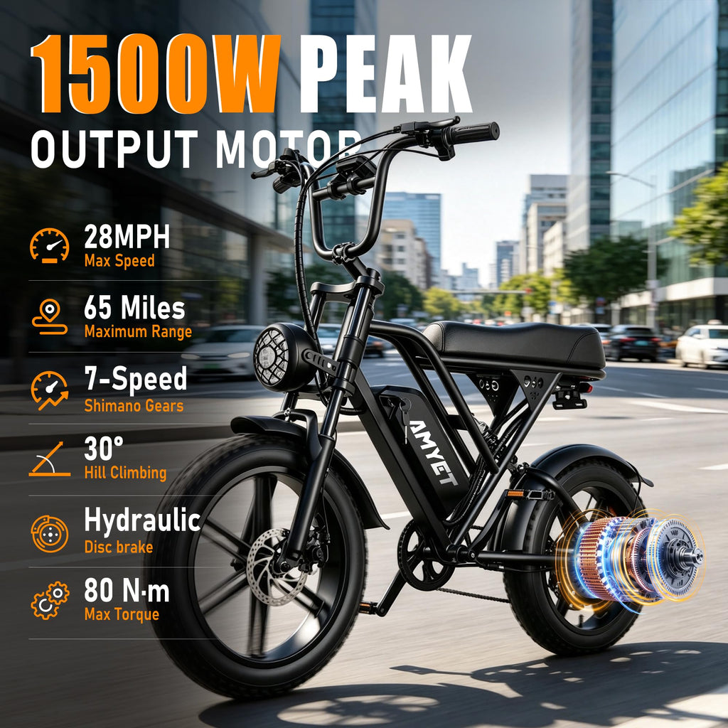 20'' Fat Tire Electric Bike R74642