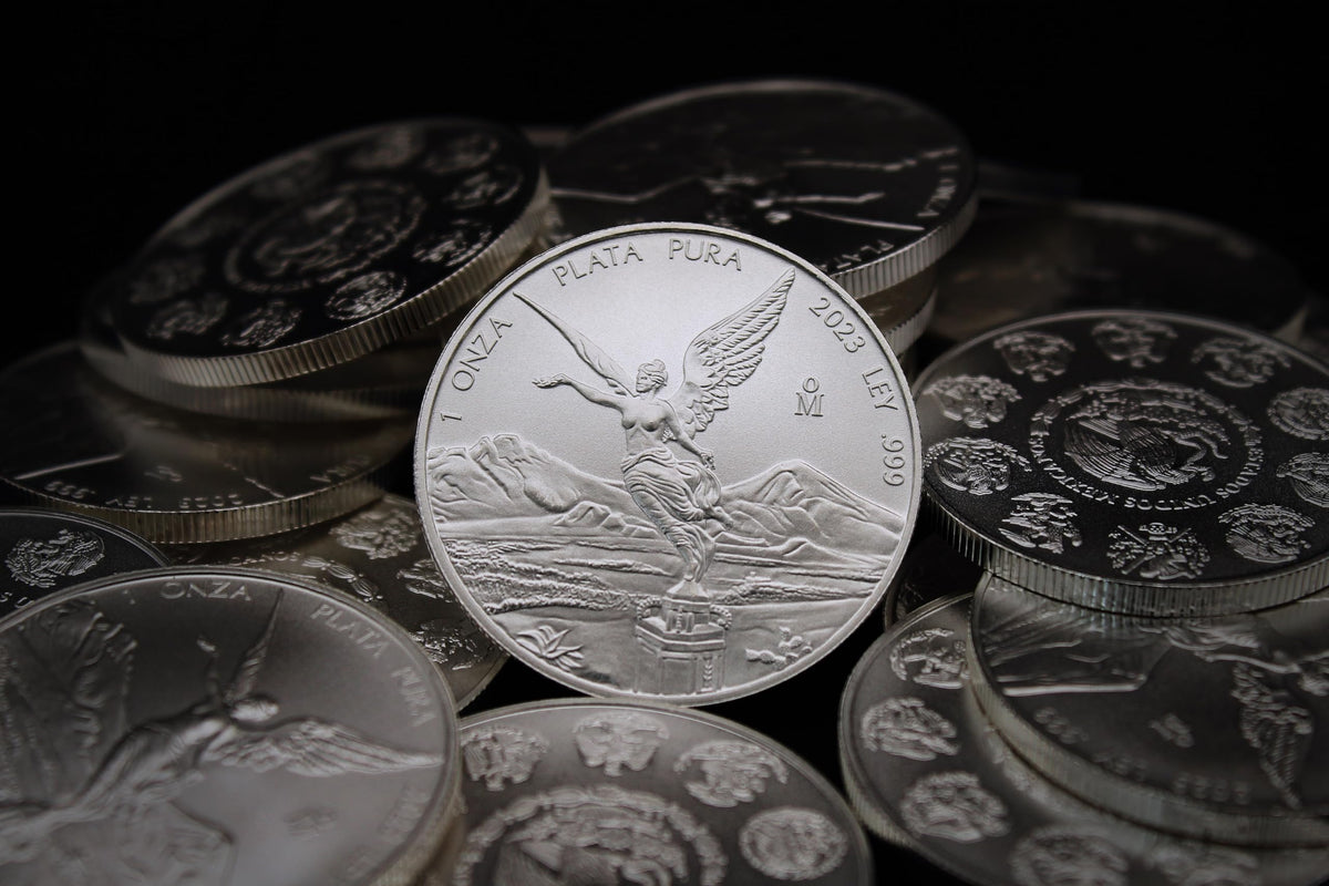 1 oz Mexican Silver Libertad BU W827