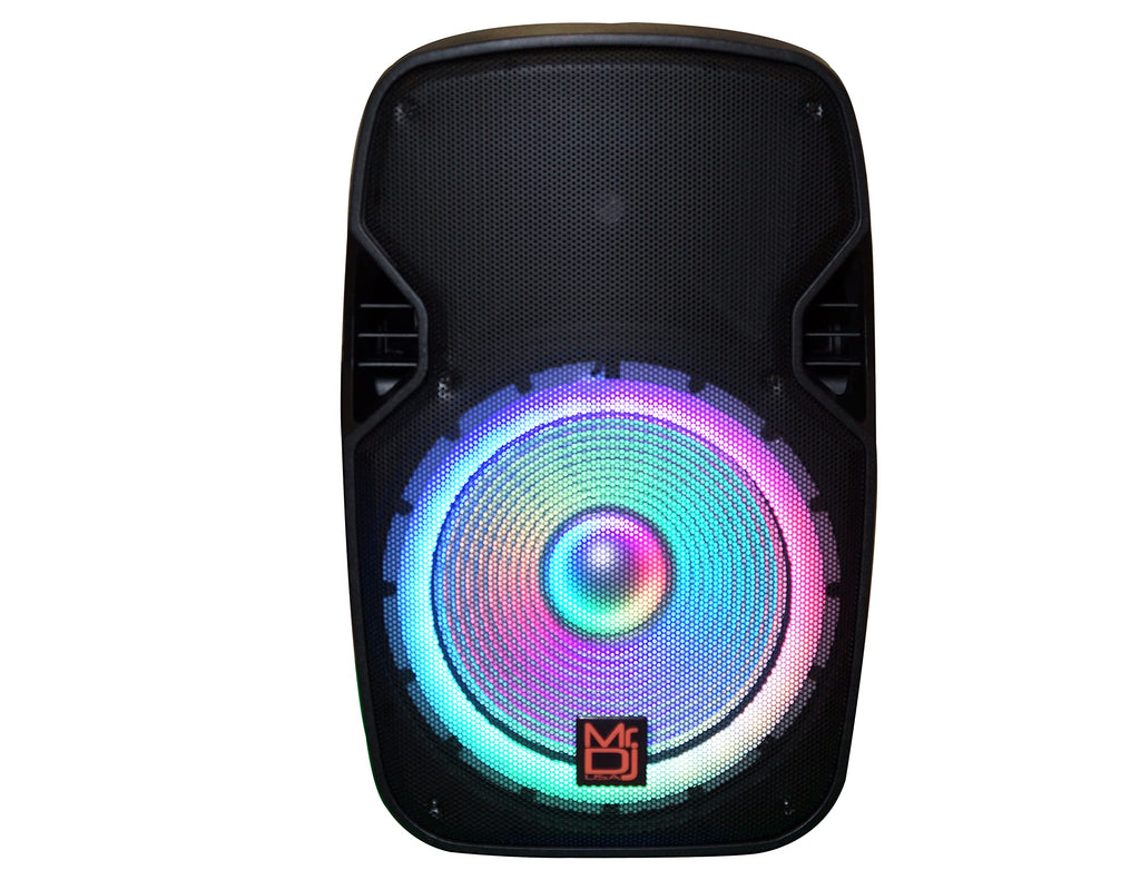 15" Powered Portable PA Speaker System Combo Set W964