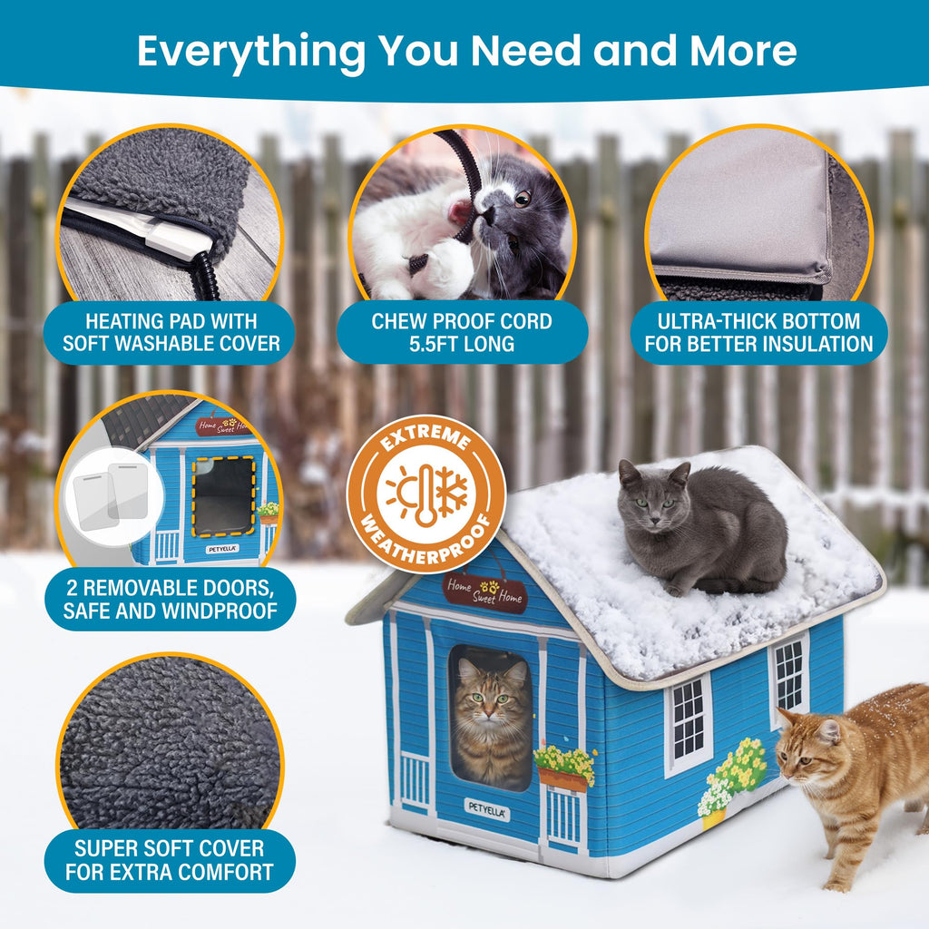 Heated Cat House Z94290
