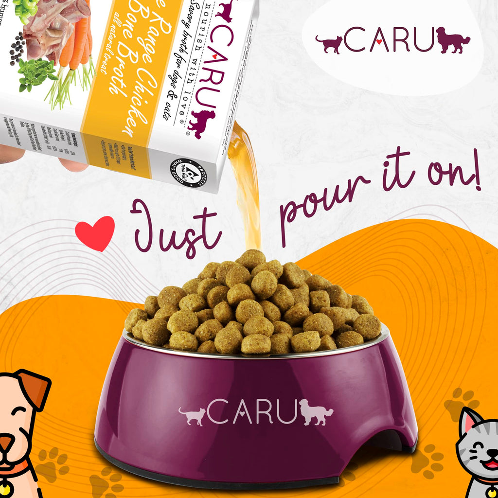 Free Range Chicken Bone Broth for Dogs and Cats 1.1 Lbs Q73621