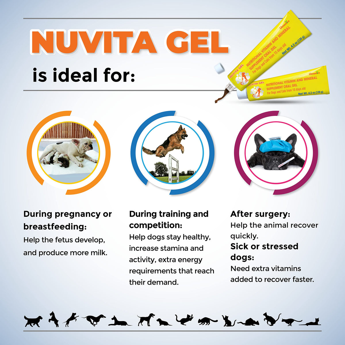 Nutritional Vitamin Gel for Dogs and Cats 4.2 oz P269