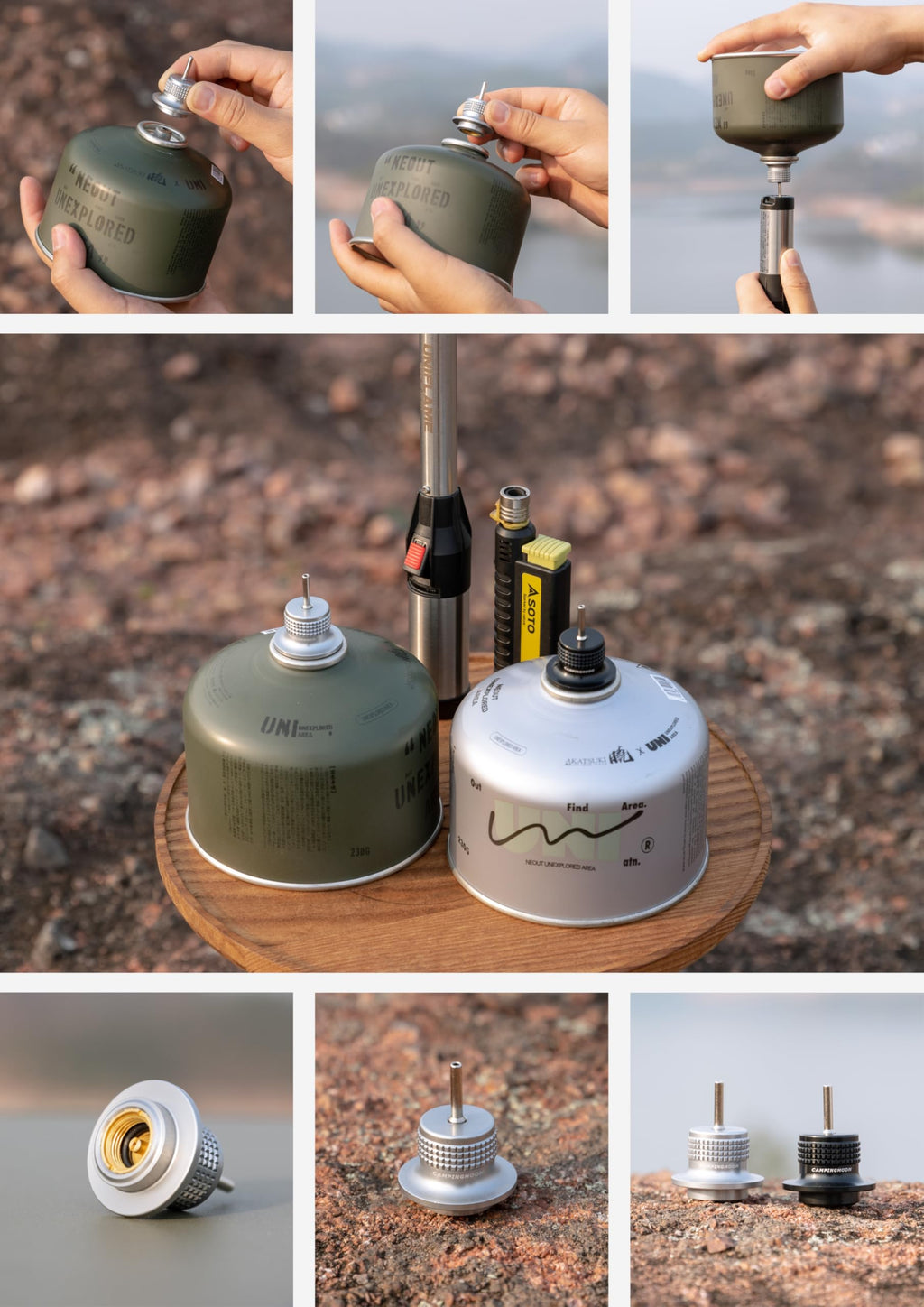 Cassette Canister to Butane Fill Adapter V3627