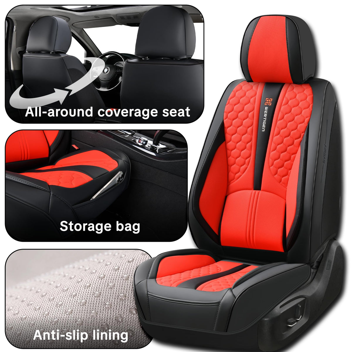 Universal Car Seat Covers Full Set 5 Seats R218
