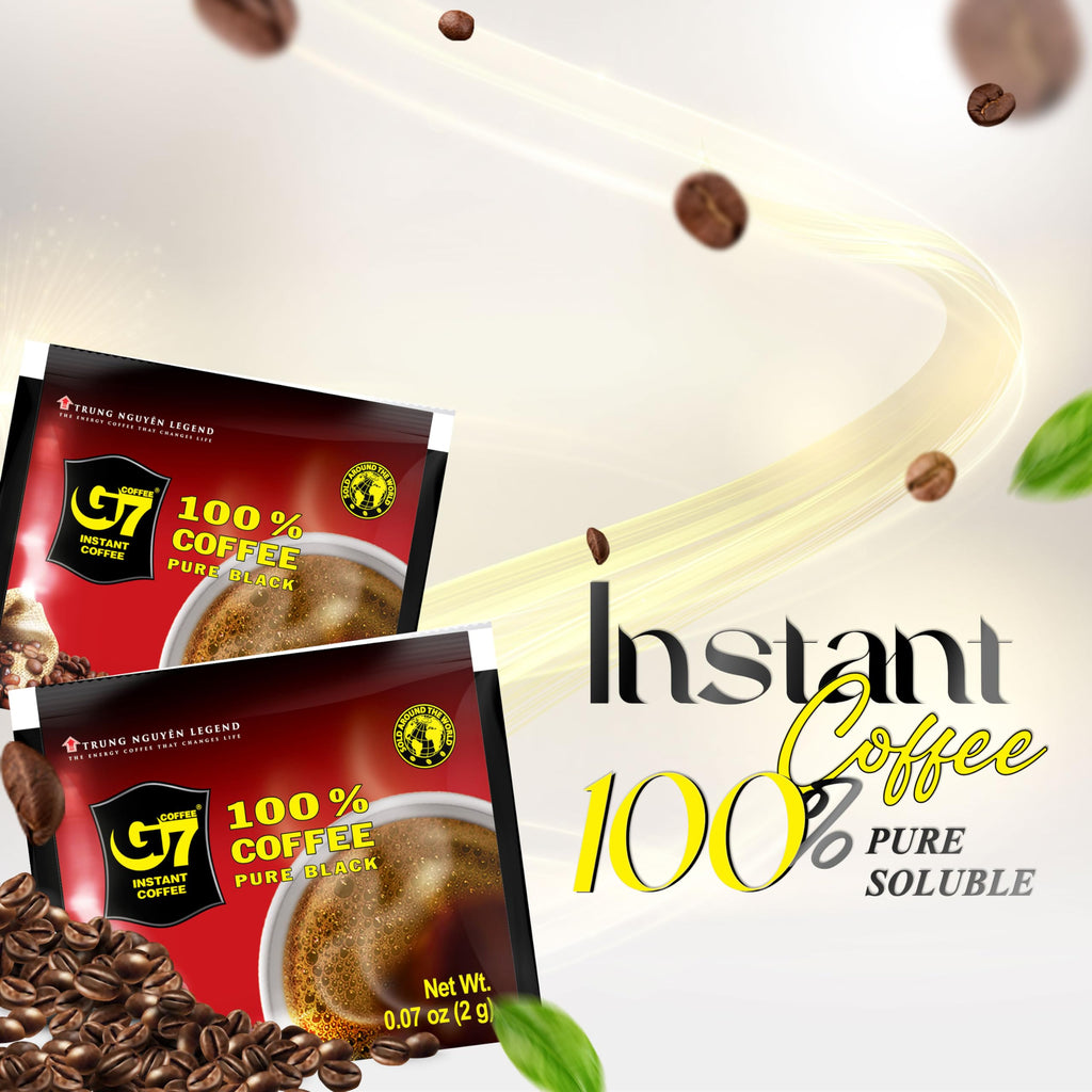 Pure Black and Cappucino Coconut Instant Coffee L92968