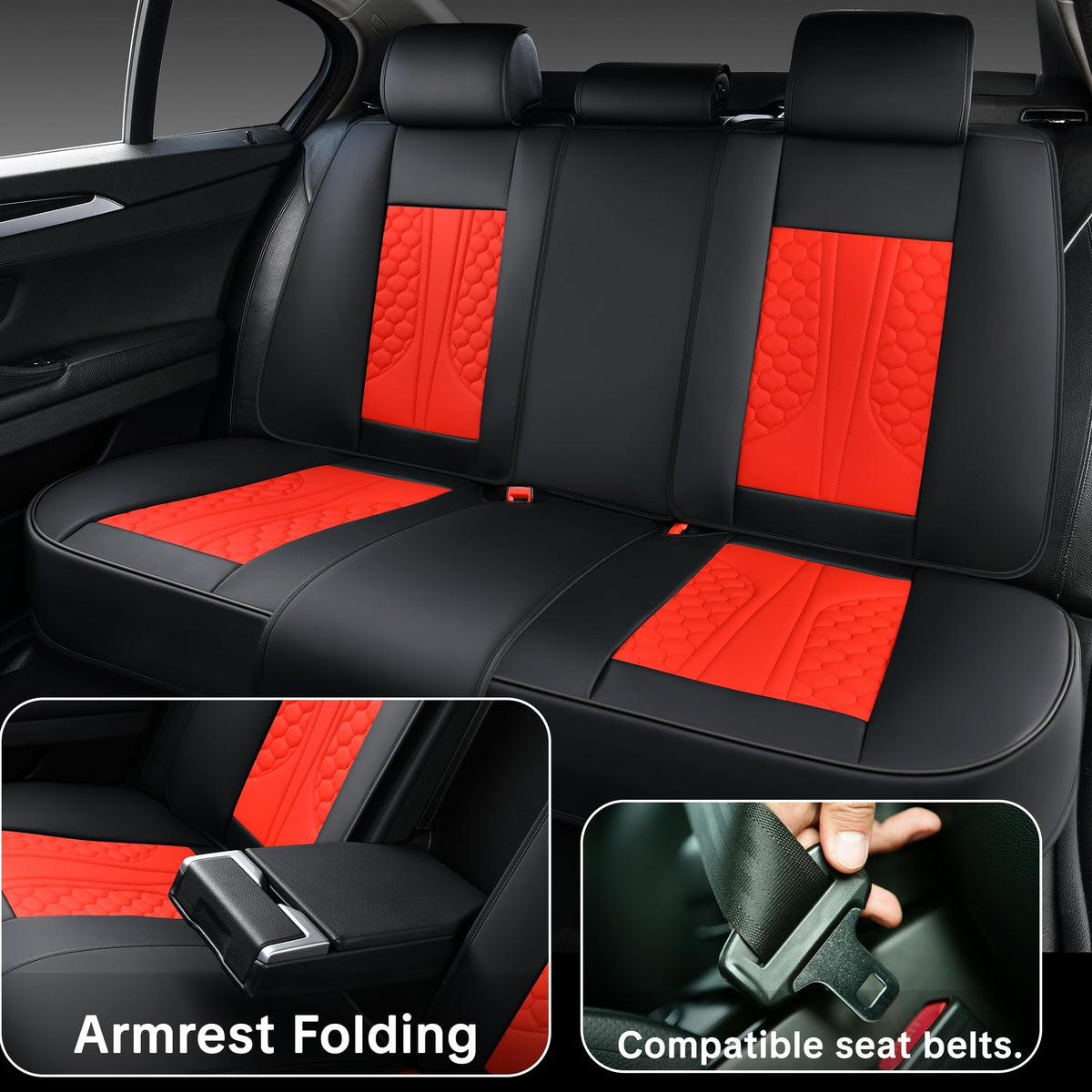 Universal Car Seat Covers Full Set 5 Seats R218