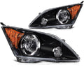 Chrome Housing Clear Corner Headlight Assembly U2459