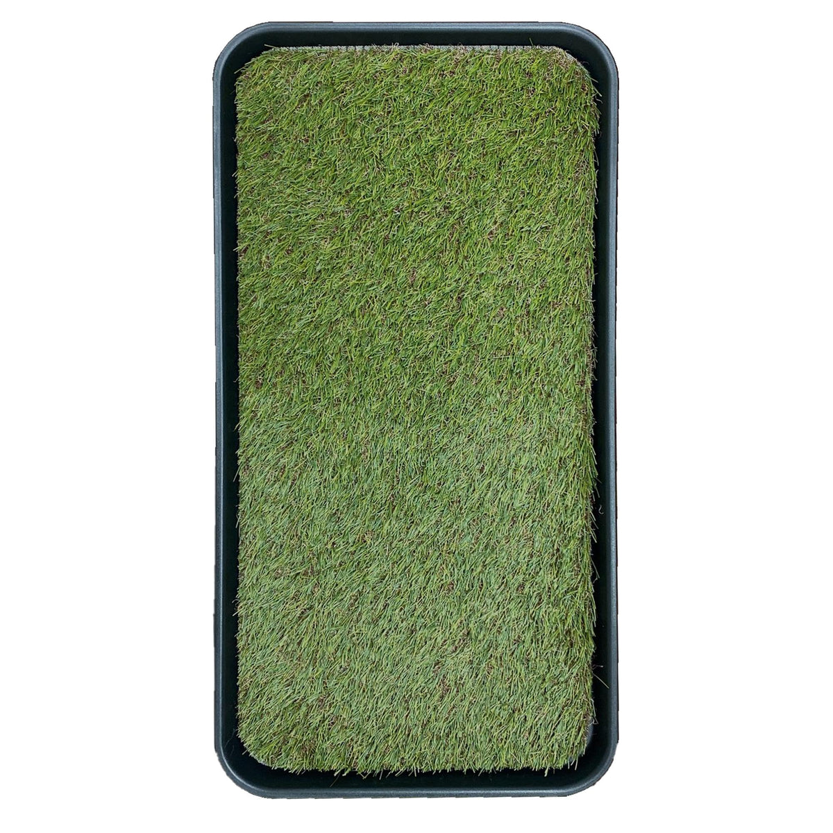 Artificial Grass Puppy Potty Training Pad with Tray, 15" x 30" Reusable M5944