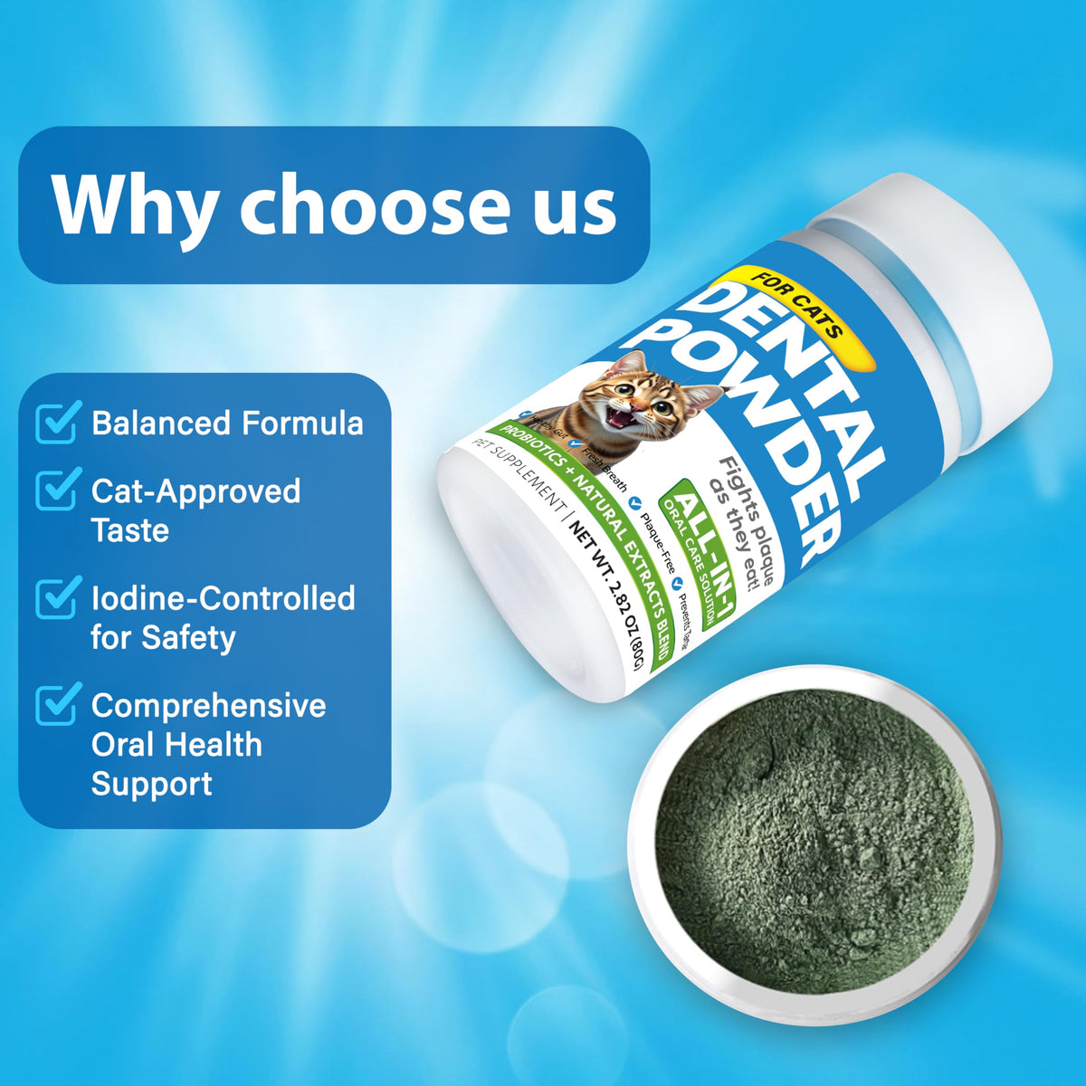 Cat Dental Powder A260595
