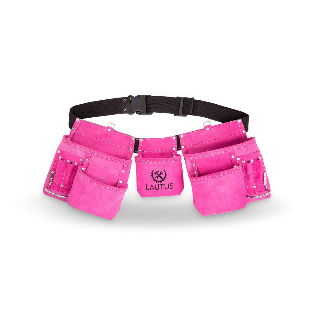 Pink 11 Pockets Tool Belt G96446