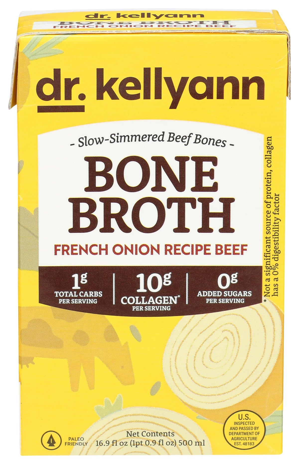 French Onion Bone Broth 16.9 Ounce G442489
