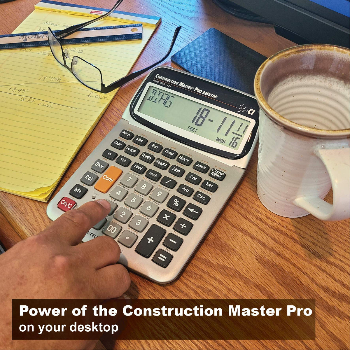 Construction Calculator with Trig Tool G2232