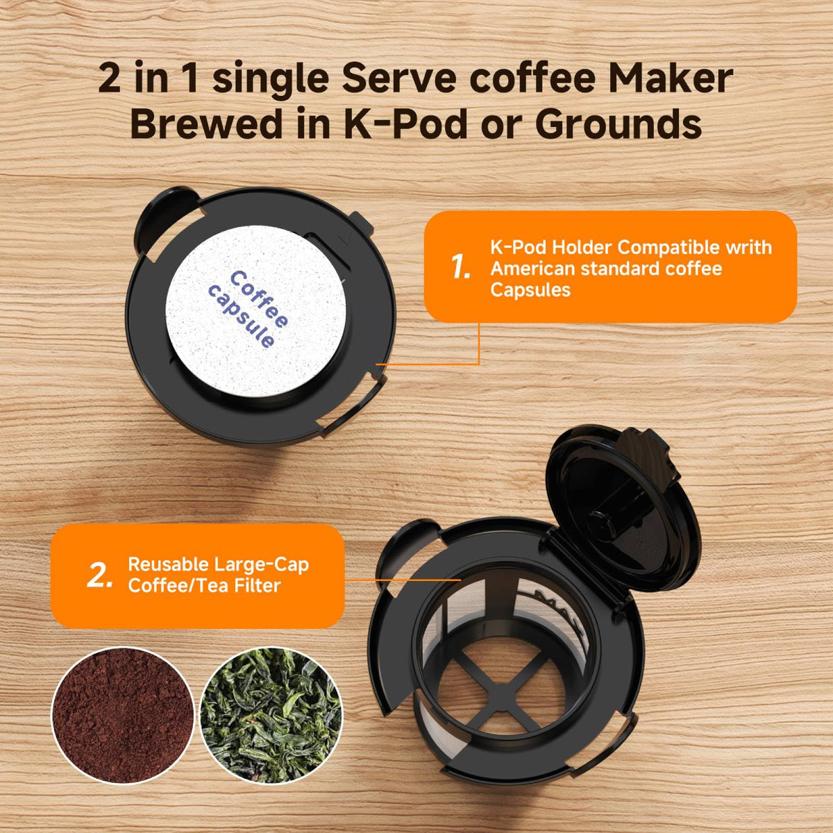 Single Serve Coffee Maker O7945
