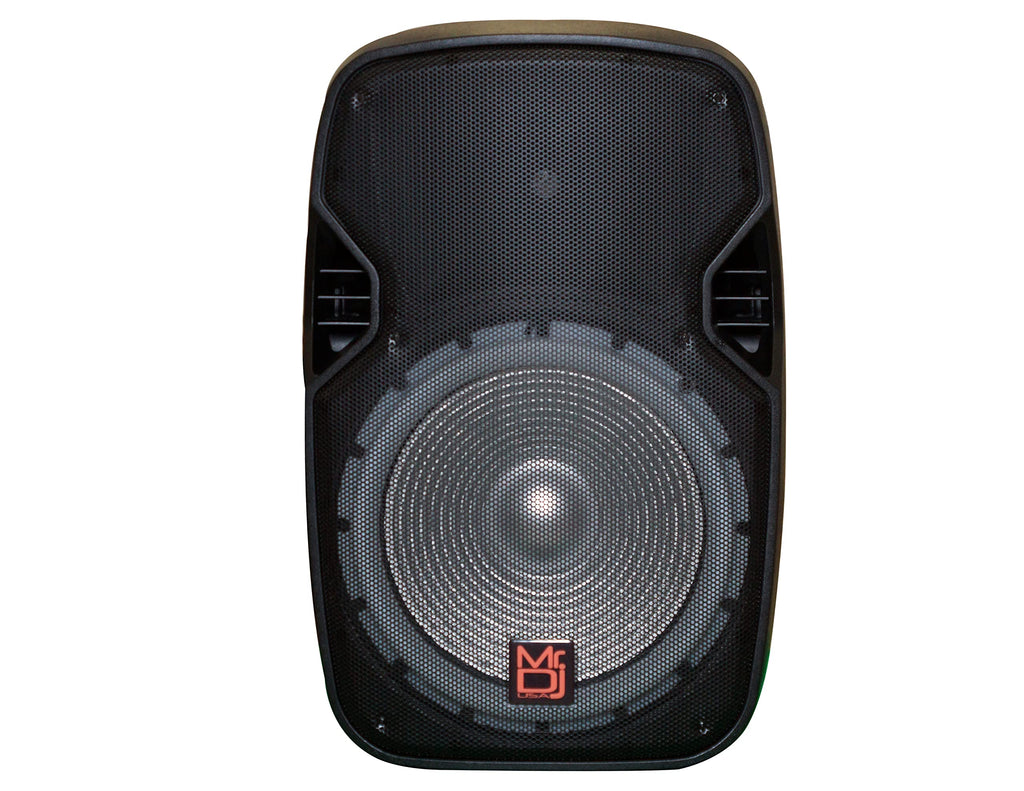15" Powered Portable PA Speaker System Combo Set W964